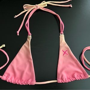 Boutine LA Crew Top - Ombre Pink. Size M.